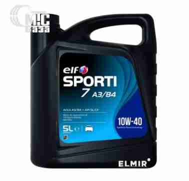 Масла Моторное масло ELF Sporti 7 10W-40 5L A3/B4